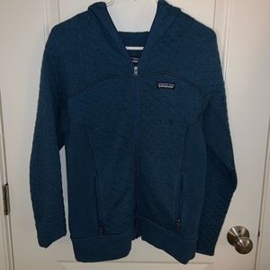 Patagonia cotton quilt hoodie